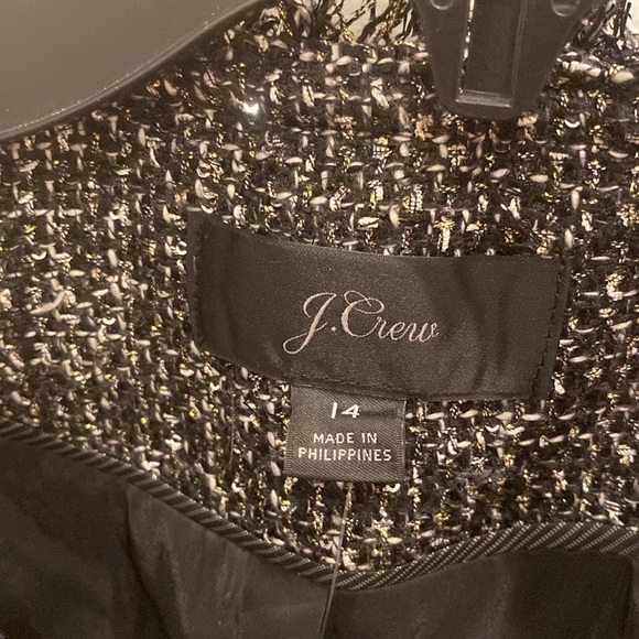 J.Crew lady jacket size 14. There’s a matching skirt that is sold separately. - Picture 3 of 7